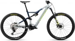 Orbea Rise H10 Mod. 2023 -Entdecken Sie Fahrräder EMTF Or39RIH10 ORBEA RISE H10 ICEBERG GREY GLOSS MOONDUST BLUE 00 il