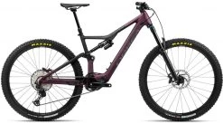 Orbea Rise H10 Mod. 2023 -Entdecken Sie Fahrräder EMTF Or39RIH10 ORBEA RISE H10 METALLIC MULBERRY MATT BLACK 00 il