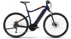 Haibike SDURO Cross 5.0 28" E-Bike Komplettrad Herrren S Blau/orange/titan Mod. 2020