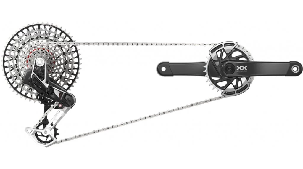 SRAM XX Eagle AXS Transmission Powermeter Schaltgruppe 1x12 1 SRAM XX Eagle AXS Transmission Powermeter Schaltgruppe 1x12