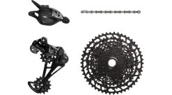 SRAM NX Eagle 12-fach Upgrade Kit (Kassette 11-50, Schaltwerk, Schalthebel, Kette 126-Glieder) Mod. 2019
