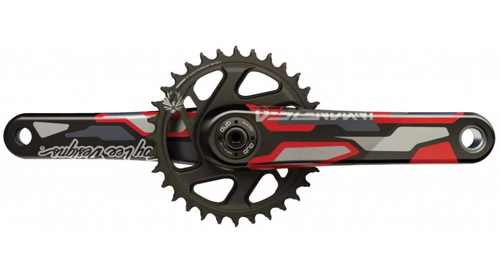 Truvativ Descendant CoLab Troy Lee Designs DH DUB73 Kurbelgarnitur 1x11 1 Truvativ Descendant CoLab Troy Lee Designs DH DUB73 Kurbelgarnitur 1x11