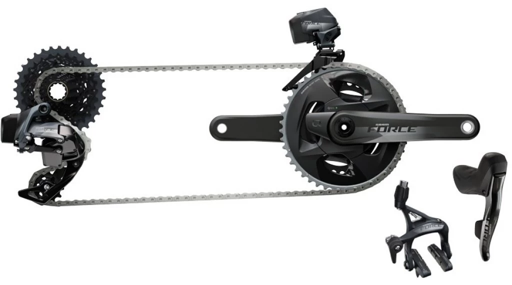 SRAM Force ETap AXS Road 2x12 Schaltgruppe 1 SRAM Force ETap AXS Road 2x12 Schaltgruppe