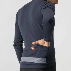 Castelli Puro3 Jersey FZ Langarmtrikot -Entdecken Sie Fahrräder castelli puro3 jersey fz langarmtrikot savile blue silver reflex3