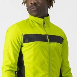 Castelli Raddoppia 3 Jacke Electric Lime / Black Reflex -Entdecken Sie Fahrräder castelli raddoppia 3 jacke electric lime black reflex 33