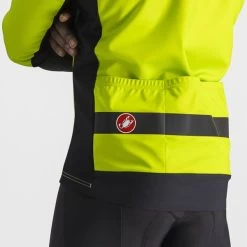 Castelli Raddoppia 3 Jacke Electric Lime / Black Reflex -Entdecken Sie Fahrräder castelli raddoppia 3 jacke electric lime black reflex 35