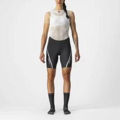 Castelli Velocissima Trägerlose Lady Radhose - Black-